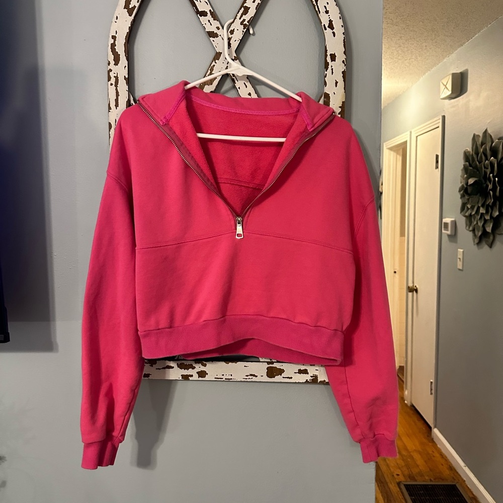 Amazon half zip hoodie